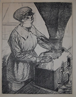 Images Dated 6th November 2013: Womens War Work WW1 Munitions
