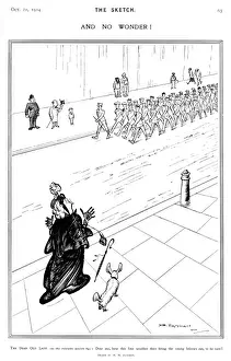 Drill Prints: And no wonder! H. M. Bateman cartoon