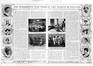 Images Dated 6th December 2016: Wonderful war work of the women of Ireland