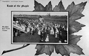 Images Dated 13th June 2017: Woodbine race track, Toronto, Canada, with large crowd