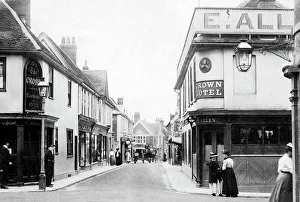 Woodbridge Crown Hotel early 1900s