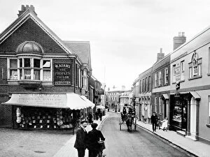 Images Dated 30th November 2018: Woodbridge Thoroughfare early 1900s