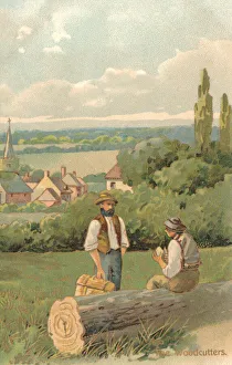 Images Dated 18th March 2020: Woodcutters