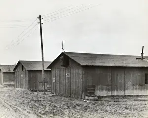Erding Prints: Wooden Barracks for Airmen at the Headquarters of the US?