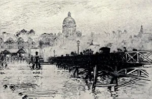 Spanning Prints: The Wooden Bridge, Pyrmont