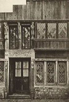 Leaded Prints: Wooden house, Malines (Mechelen), Belgium