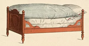 Lifestyles Collection: Wooden Twin Bed Date: 1880