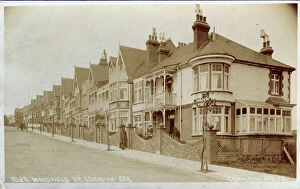 Essex Gallery: Woodfield Road, Leigh on Sea, Southend-on-Sea, Essex, England. Date: 1909