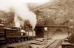 Woodhead Tunnel with Great Central railway locomotives