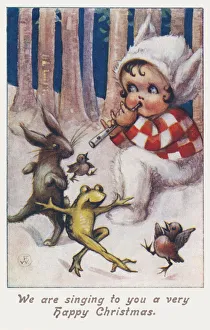 Images Dated 2nd February 2021: Woodland Dance