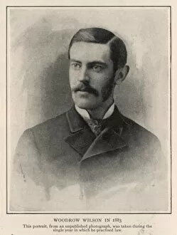 Woodrow Wilson in 1883