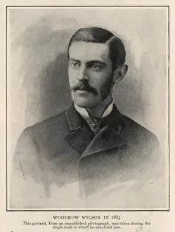 Practised Prints: Woodrow Wilson in 1883