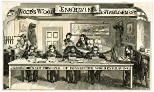 Images Dated 3rd January 2017: Woods Wood Engraving Establishment