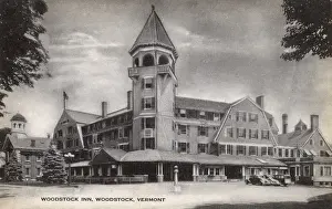 Inns Prints: Woodstock Inn, Woodstock, Vermont, USA
