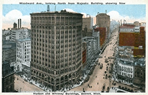 Whitney Gallery: Woodward Avenue, Detroit, Michigan, USA