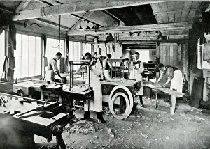 Images Dated 17th January 2020: Woodwork class, Sandringham, Norfolk