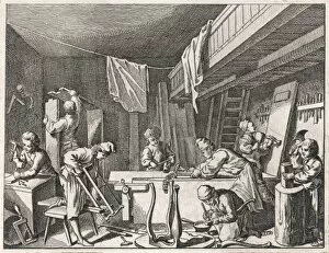 Chop Gallery: Woodworking 18th C