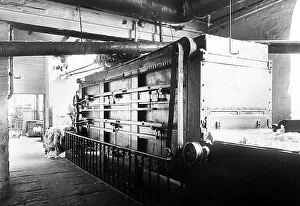 A wool drying machine, after washing - mill, Bradford