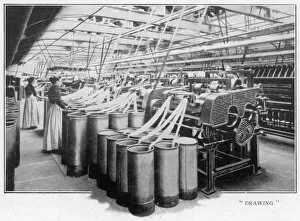 Wool Collection: Wool factory in Bradford, Yorkshire