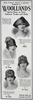 Millinery Prints: Woollands hat advert