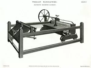 Woollen Manufacturing - Slubbing Machine or Billy