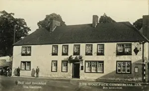 Frome Prints: Woolpack Commercial Inn, Beckington, Frome, Mendip, Somerset, England. Date: 1930s