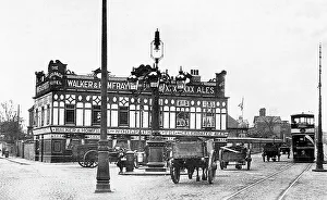 Pendleton Prints: Woolpack Inn, Pendleton early 1900's