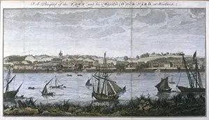 War Ships Prints: Woolwich Dockyard 1770