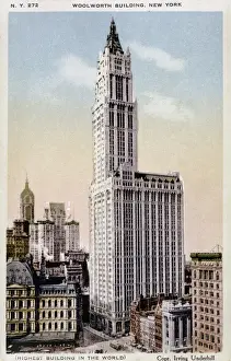 Tallest Prints: The Woolworth Building, New York