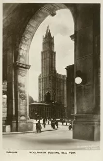 Images Dated 29th September 2020: The Woolworth Building, New York City, USA