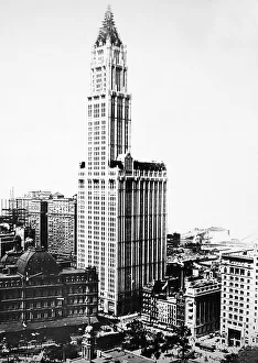 Woolworth Building, New York, early 1900s