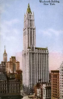 Images Dated 10th May 2018: Woolworth Building, New York, USA, The Cathedral of Commerce