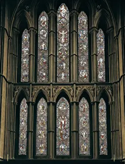 Englishwomen Prints: Worcester Cathedral. 1084-1375. UNITED KINGDOM
