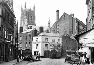 Worcester College Street probably 1920s