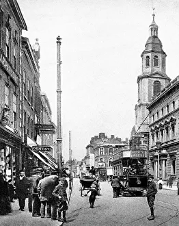 Worcester The Cross early 1900s