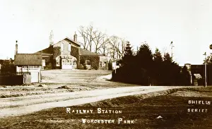 Worcester Park Railway Station, SW London (Surrey)