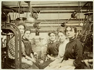 Jan16 Collection: Mill Workers - Spinning - Rochdale, Lancashire