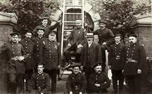 Fire Men Prints: Workhouse Fire Brigade, Stoke on Trent, Staffordshire
