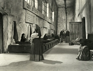 Workhouse interior, Oliver Twist film, 1948 Workhouse interior, Oliver Twist film, 1948