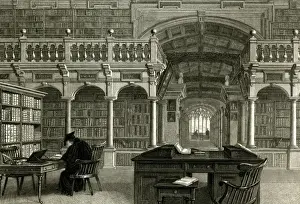 Libraries Prints: Working in Bodleian
