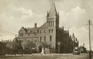 Melbourne Prints: Working Mens Technical College, Melbourne, Australia