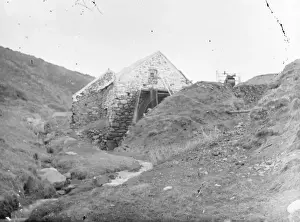Water Wheel Prints: Working water wheel and mill, Pembrokeshire, South Wales