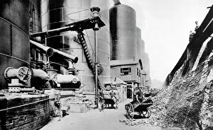 Blast Prints: Workington Steel Works Blast Furnace early 1900s