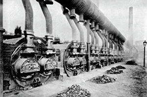 Workington Steel Works Boilers early 1900s