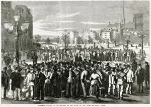 Ville Prints: WORKMEN WAITING FOR JOBS