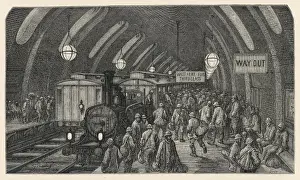 Fares Prints: Workmens Train Baker St