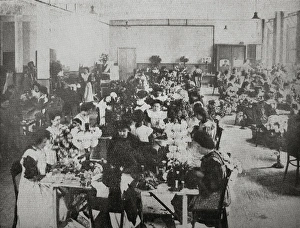 Clacton Gallery: Workroom at Grooms Crippleage and Flower Girls Mission