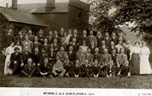 Messrs Collection: Works Picnic of Messrs C & E Lewis - Shoe Manufacturers, Nor