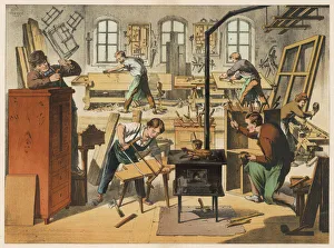 Industry Gallery: Workshop of a carpenter and joiner