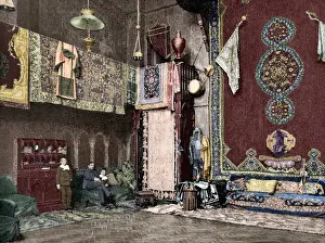 Printmaker Prints: Workshop of french painter Benjamin Constant (1845-1902). En